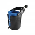 RAM-B-132BU, B Size 1 Ball, Level Cup Drink Holder w/Koozie