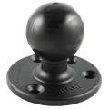 RAM-D-202U, D Size 2.25 Ball Large Round Plate with Ball