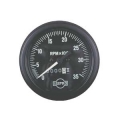 Mechanical Tachometer with Hourmeter .5:1 Ratio, 3 3/8 0-3500 rpm